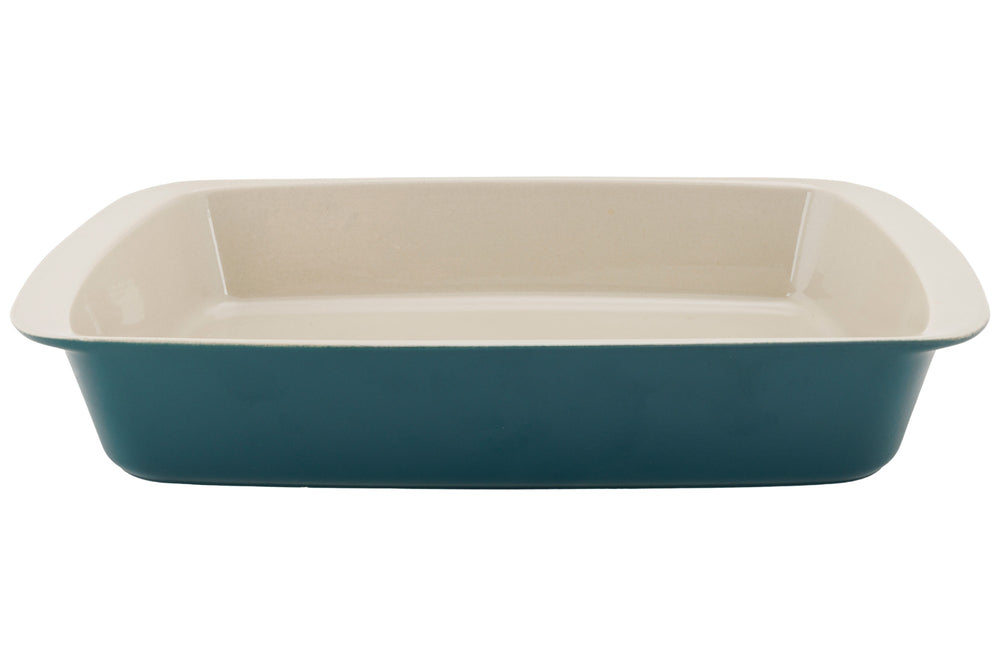 Cosy & Trendy Auflaufform Keramik Fontestic Green Heron - 34 x 21 x 5,5 cm / 2,3 Liter