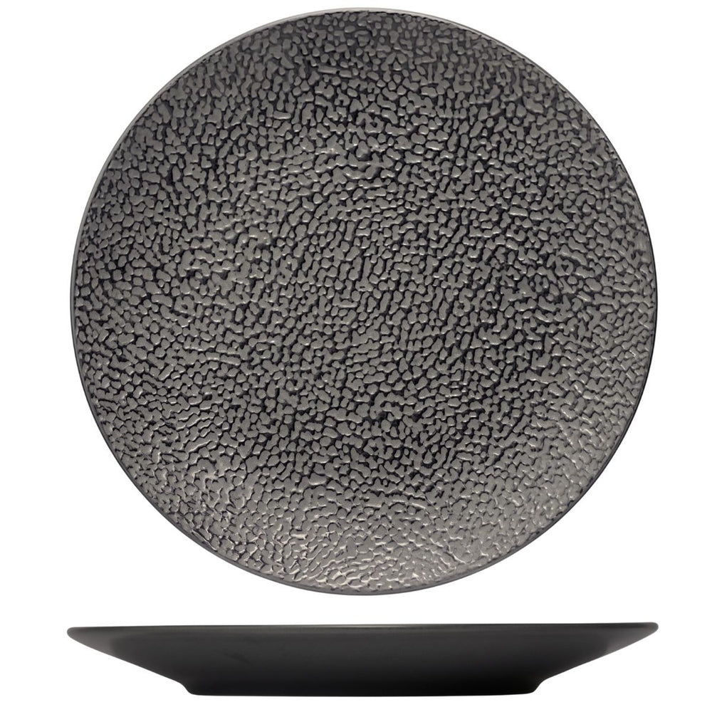 Cosy & Trendy Speiseteller Candy Schwarz ø 26,8 cm - 4 Stück
