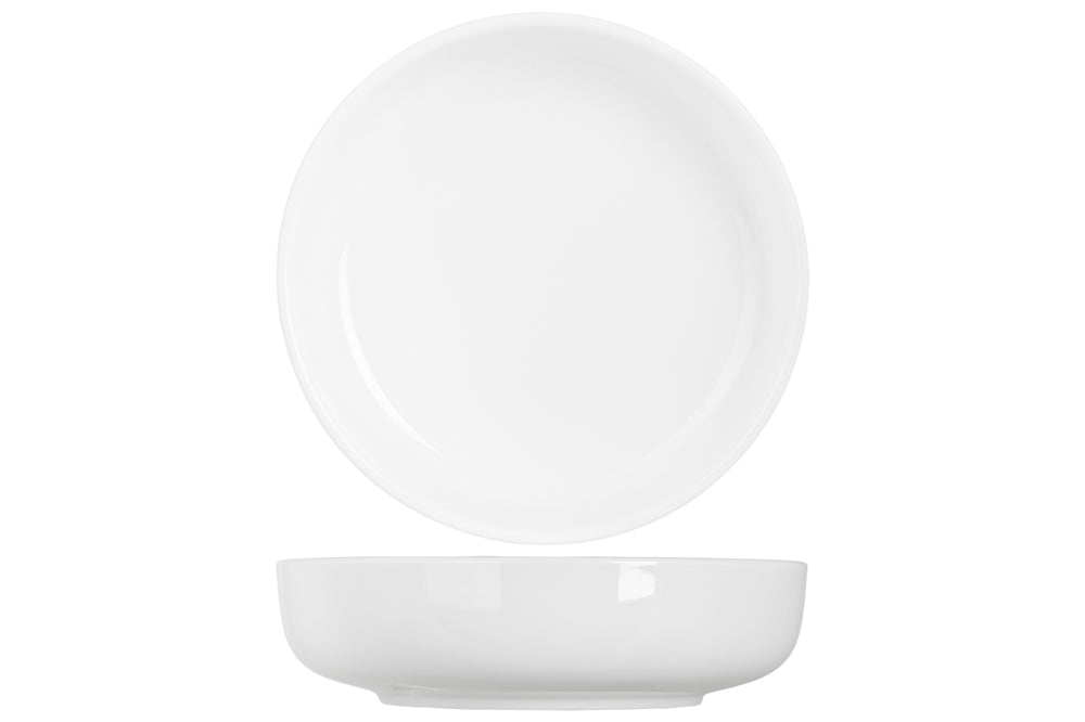 Cosy & Trendy Tiefe Teller / Pastateller Moon White ø 19 cm - 4 Stück