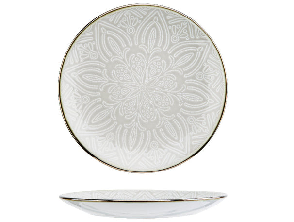 Cosy & Trendy Frühstücksteller / Dessertteller Murano Beige ø 20 cm - 6 Stück