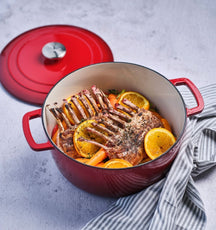 Cosy & Trendy Braadpan met deksel Fontestic Gietijzer Traditional Red - sfeerbeeld 1