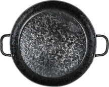 Forged Bratpfanne Carbonstahl mit zwei Griffen Ø 24 cm – geeignet für alle Wärmequellen – geeignet für BBQ