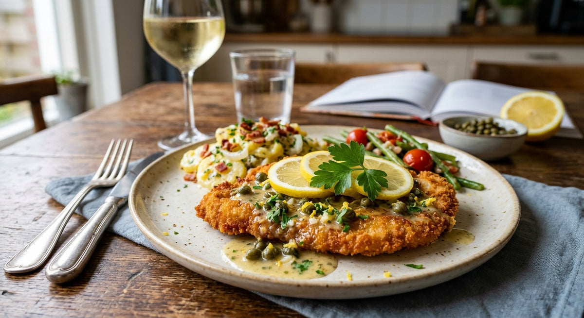 Außen goldbraun, innen zart — so gelingt dir das perfekte Schnitzel zuhause.