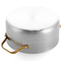 GreenPan Topfset Padova Reserve 5-teilig - Triply Edelstahl - Kochtöpfe ø 20, 24 cm, Stieltopf ø 18 cm & Bratpfanne ø 20 & 28 cm