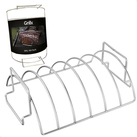 GrillX BBQ Sparerib Halter