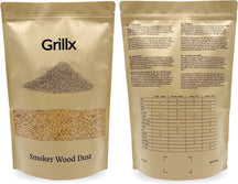 Grillx Räuchmotte Rotwein - Für Kalträuchern - 3000 ml