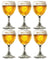 Grimbergen Biergläser mit Fuß 330 ml - 6 Stück