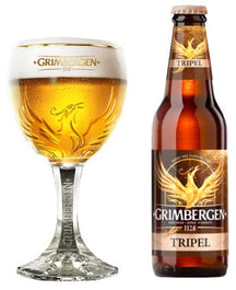 Grimbergen Biergläser auf Fuß 250 ml - 2 Stück