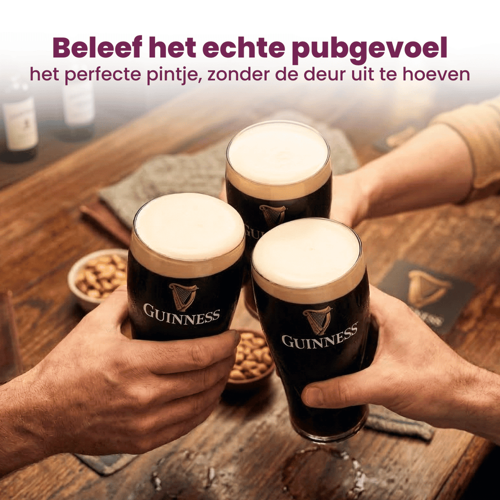 Guinness Biergläser Pint 500 ml - 2 Stück