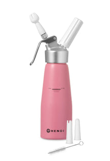 Hendi Sahnespender Pastellrosa - 500 ml