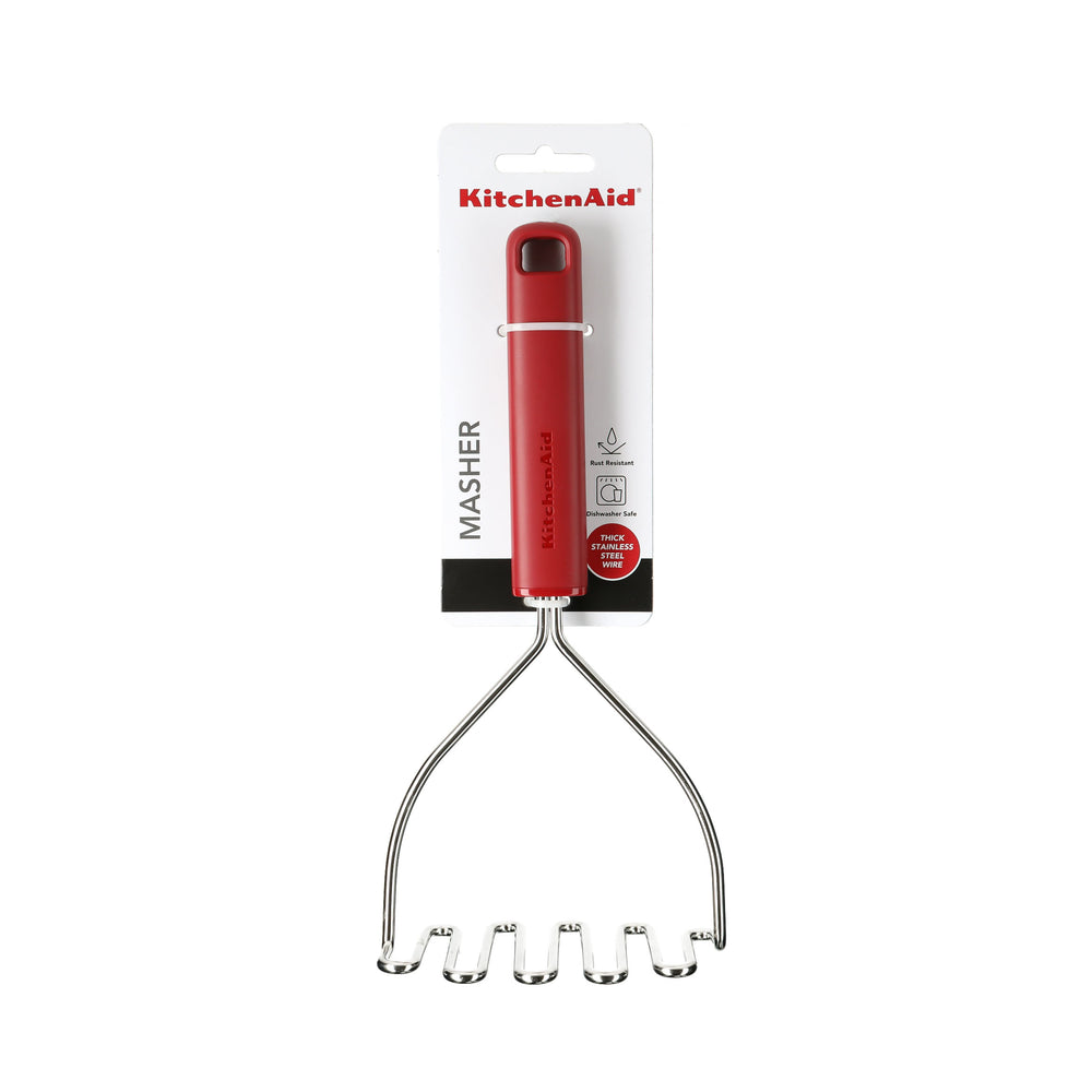 KitchenAid Kartoffelstampfer Classic Kaiserrot Kunststoff 25,5cm - Püree