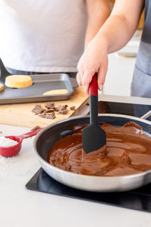 KitchenAid Teigschaber Classic Kaiserrot Silikon 30 cm - Spatel