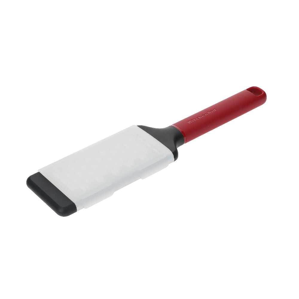 KitchenAid Reibe Classic Kaiserrot Kunststoff + Edelstahl 30cm - Käsereibe