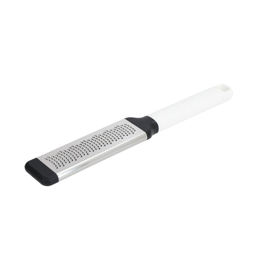KitchenAid Reibe Feine Classic Porzellanweiß Kunststoff/Edelstahl 29cm - Raspel