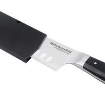 KitchenAid Santokumesser Gourmet Edelstahl 18 cm Schwarz/Silber - Küchenmesser