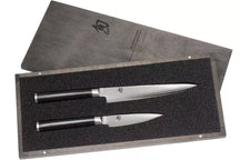 Kai Shun Classic Messerset - 32-lagiger Damaststahl - (Büromesser + Universalmesser) 2-teilig - DMS-210