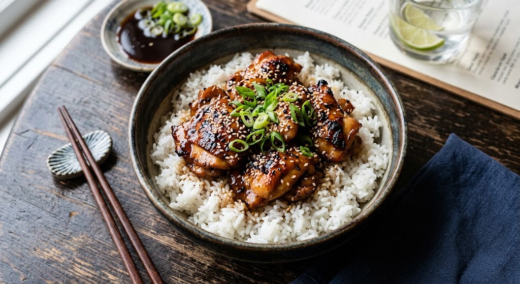 Asiatisches Comfort Food vom Feinsten, direkt aus dem Reiskocher.