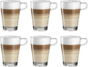 Leonardo Latte Macchiato Gläser Senso – Stapelbar – 350 ml – 6 Stück