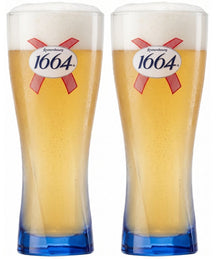 Kronenbourg 1664 Blanc Biergläser 330 ml - 2 Stück