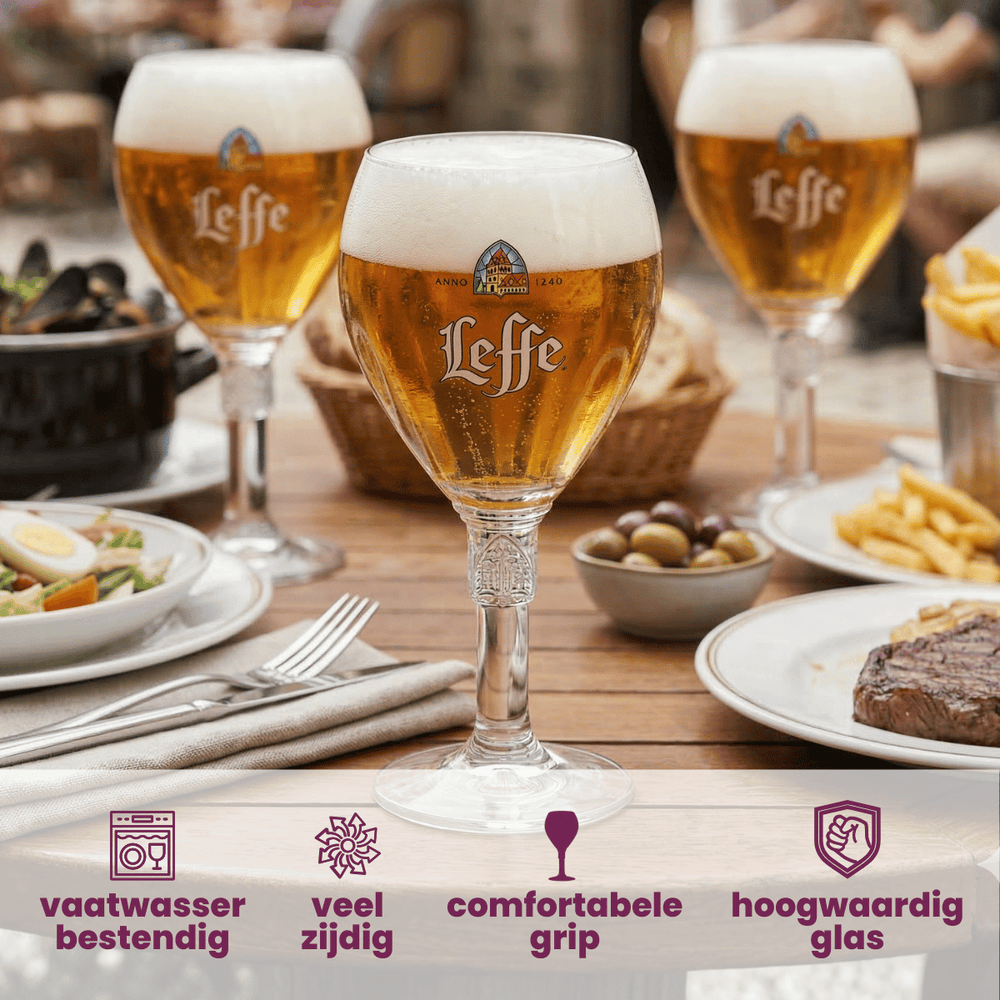 Leffe Biergläser 330 ml - 6 Stück