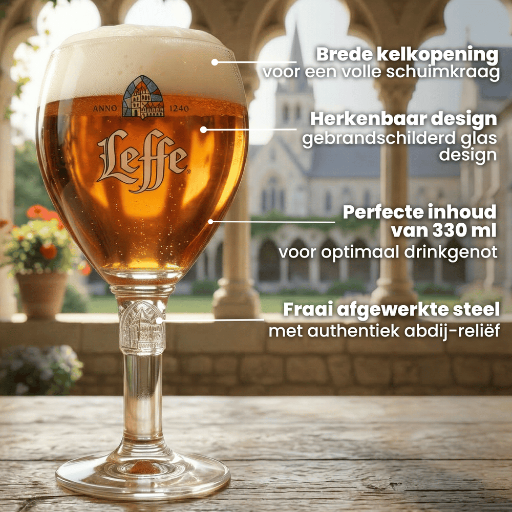 Leffe Biergläser 330 ml - 6 Stück