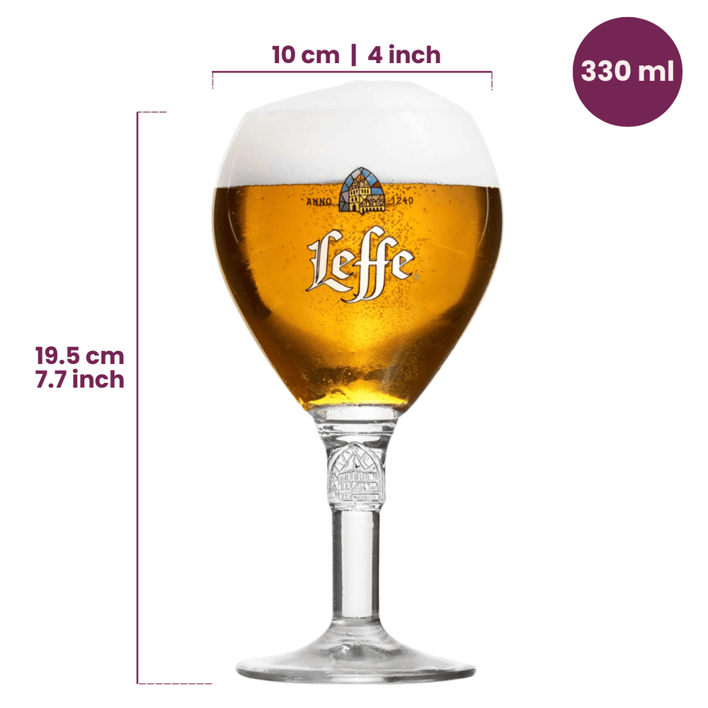 Leffe Biergläser 250 ml - 4 Stück