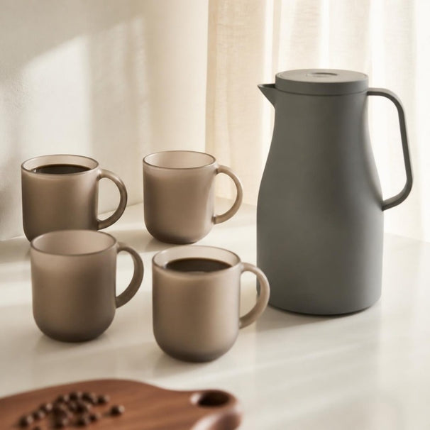 Alfi Isolierkanne / Thermoskanne Econscious - Slate Grey - 1 Liter