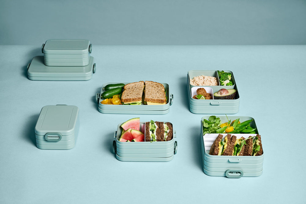 Mepal Brotdose / Lunchbox Take a Break Nordic Sage Midi - mit 2 Bento-Boxen