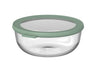 Mepal Glas Frischhaltedose Cirqula Nordic Sage Rund - 1,25 Liter