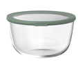 Mepal Glas Frischhaltedose Cirqula Nordic Sage Rund - 3 Liter