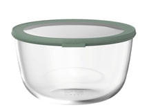 Mepal Glas Frischhaltedose Cirqula Nordic Sage Rund - 3 Liter
