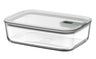 Mepal Auflaufform / Lasagneform mit Deckel EasyClip Nordic Sage - Glas - 1,5 Liter