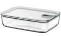 Mepal Auflaufform / Lasagneform mit Deckel EasyClip Nordic Sage - Glas - 2,25 Liter