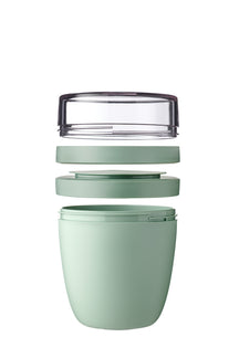 Mepal Joghurtbecher / Lunchpot Ellipse Vivid Mauve - 500 ml + 200 ml