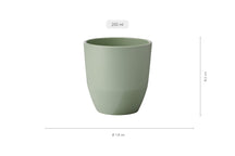 Mepal Geschirrset Silueta Nordic Sage 8-teilig / 2 Personen - 2 Teller, 2 tiefe Teller, 2 Schalen und 2 Becher