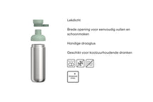 Mepal Trinkflasche Vita Nordic Sage - Edelstahl - 700 ml