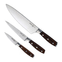 Messermeister Messerset Avanta Pakkaholz 3-teilig - Kochmesser, Universalmesser & Schälmesser