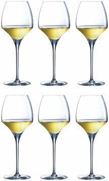 Chef & Sommelier Weiße Weingläser Open Up 400 ml - 6 Stücke