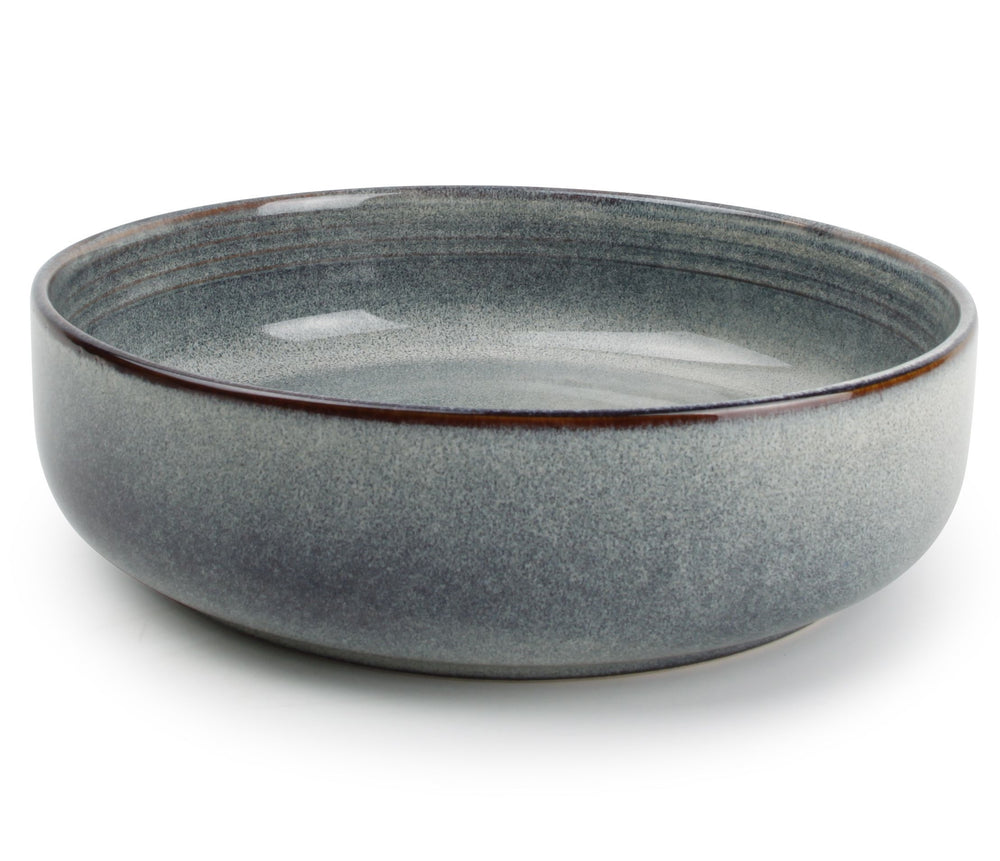 ONA Tiefe Teller / Pastateller Duna Blue ø 22 cm - 4 Stück