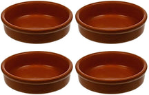 Kuschelige & Trendige Creme Brulee Schälchen Terrakotta ø 12 cm - 4 Stück