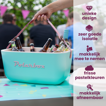 Polarbox Kühlbox mit Schultergurt - Lila Sorbet - 20 Liter