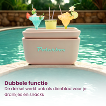 Polarbox Kühlbox mit Schultergurt - Lila Sorbet - 20 Liter