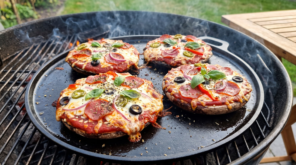 Kein Teig, aber voller Geschmack. Fertig in weniger als 10 Minuten.