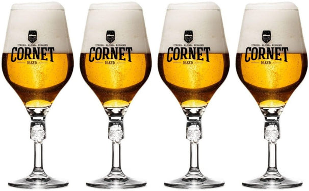 Cornet-Biergläser - 330 ml - 4er-Pack