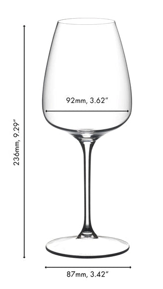 Riedel Weißweingläser Grape@Riedel - Weißwein / Rosé / Champagner / Spritz - 550 ml - 2 Stück