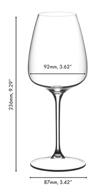 Riedel Weißweingläser Grape@Riedel - Weißwein / Rosé / Champagner / Spritz - 550 ml - 2 Stück