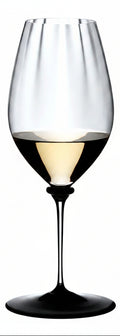 Riedel Weißweinglas Fatto A Mano Performance - Riesling - Schwarze Bodenplatte - 623 ml