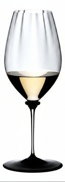 Riedel Weißweinglas Fatto A Mano Performance - Riesling - Schwarze Bodenplatte - 623 ml