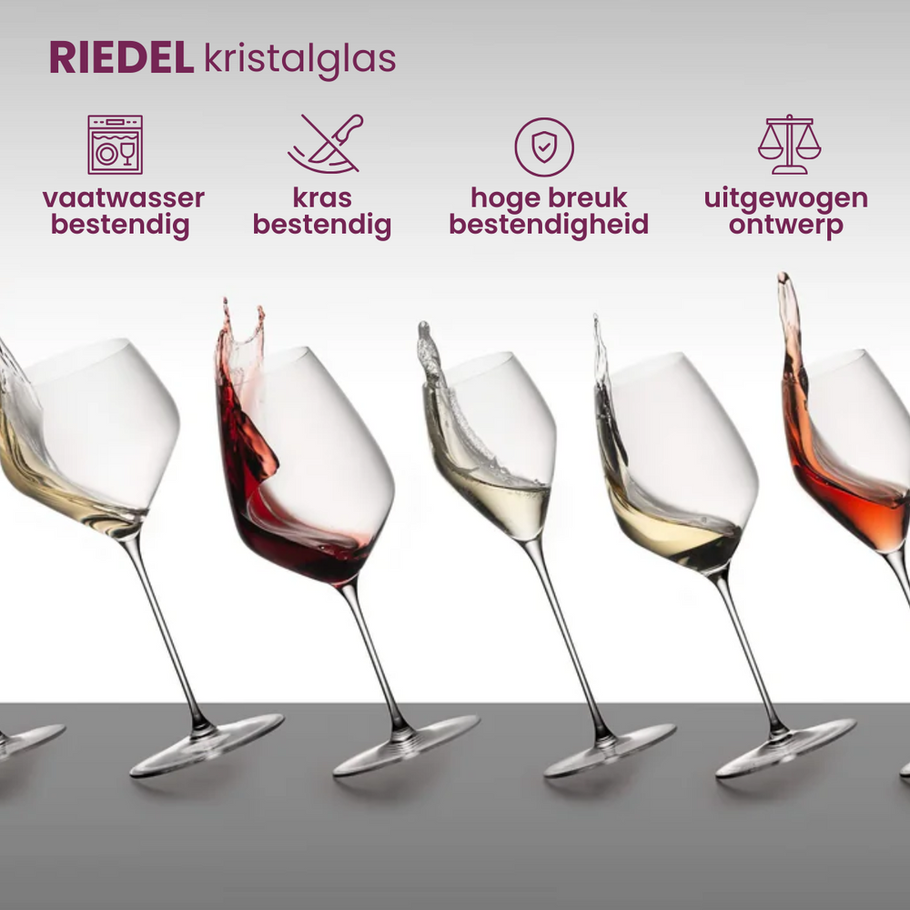 Riedel Rotweingläser Vinum - Cabernet / Merlot - 650 ml - 2 Stück