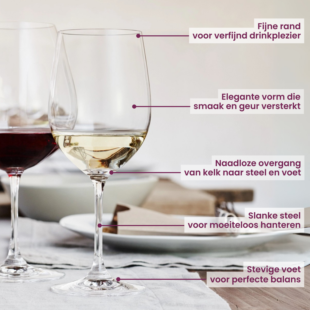 Riedel Rotweingläser Vinum - Cabernet / Merlot - 650 ml - 2 Stück